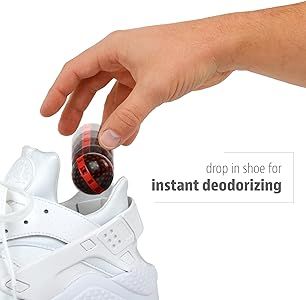 Sof Sole Sneaker Balls Shoe, Gym Bag, and Locker Deodorizer, 1 Pair | Amazon (US)