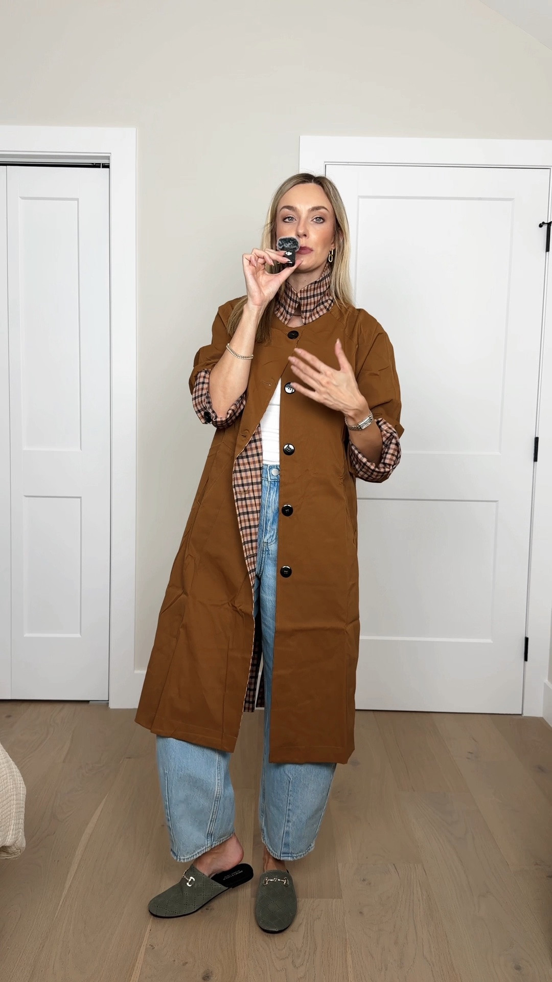 i was NOT expecting this! 👀 this amazon trench coat is reversible… two looks for the price of one?! obsessed 🤎 comment COAT and i’ll send you the link 💌 #amazonfashion #trenchcoat #fallstyle #europeanchic #getreadywithme

#LTKootd #LTKgrwm #LTKdayinmylife