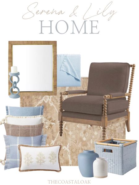 Serena & Lily sale of the year happening now! Love these coastal colors for home  

#LTKCyberWeek #LTKsalealert #LTKhome