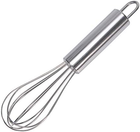 Huakai stainless steel small whisk for cheese, coffee, eggs, very handy (6 inches) | Amazon (US)