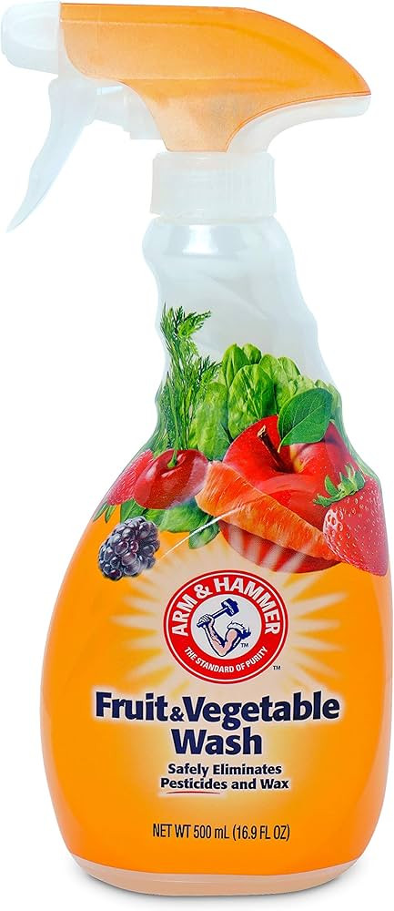 Arm & Hammer Fruit & Vegetable Wash, Produce Wash, Produce Cleaner, 16.9oz Spray, Pack of 1 | Amazon (US)