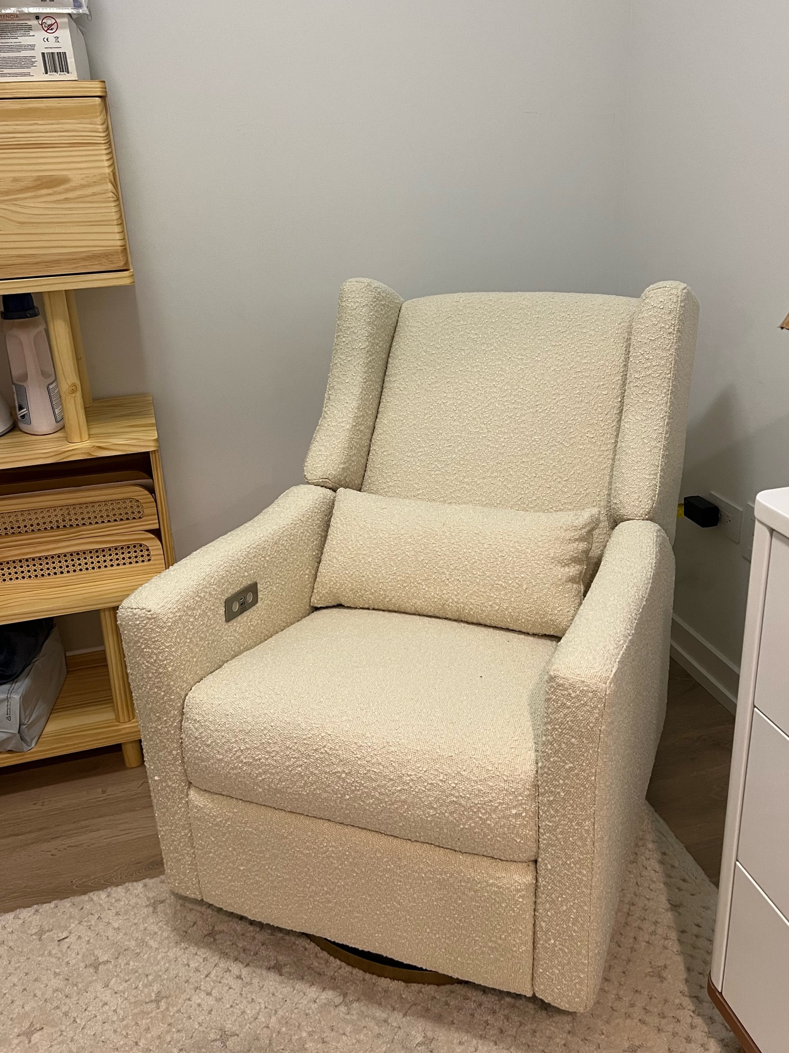 Nursery glider! 

#LTKFamily #LTKBaby #LTKBump