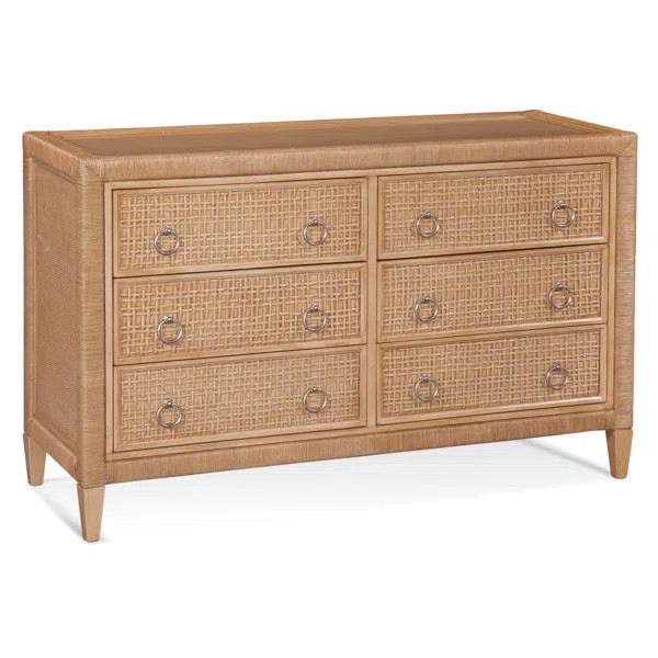 Naples 6 Drawer Double Dresser | Wayfair Professional