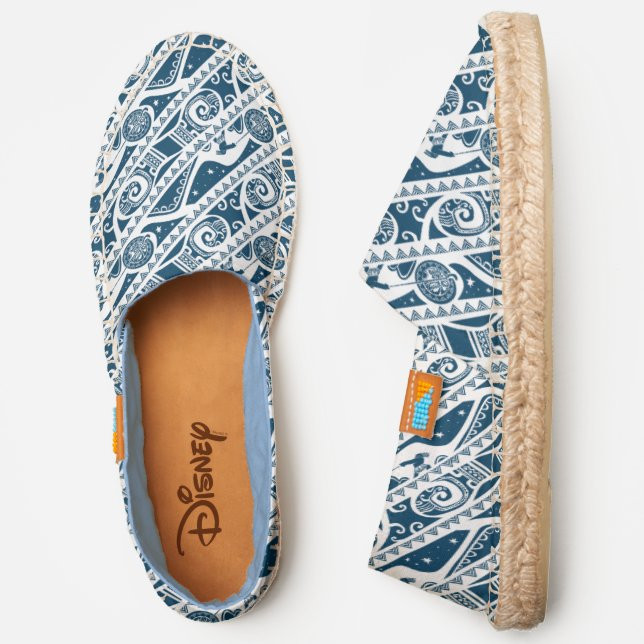 Moana | Maui - Shape Shifter Pattern Espadrilles | Zazzle
