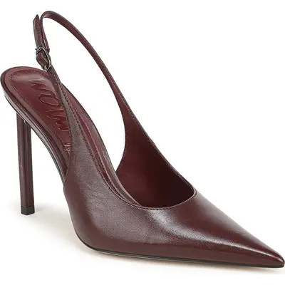 Sam Edelman Tegan Slingback Pump in Rich Chocolate at Nordstrom, Size 5.5 | Nordstrom