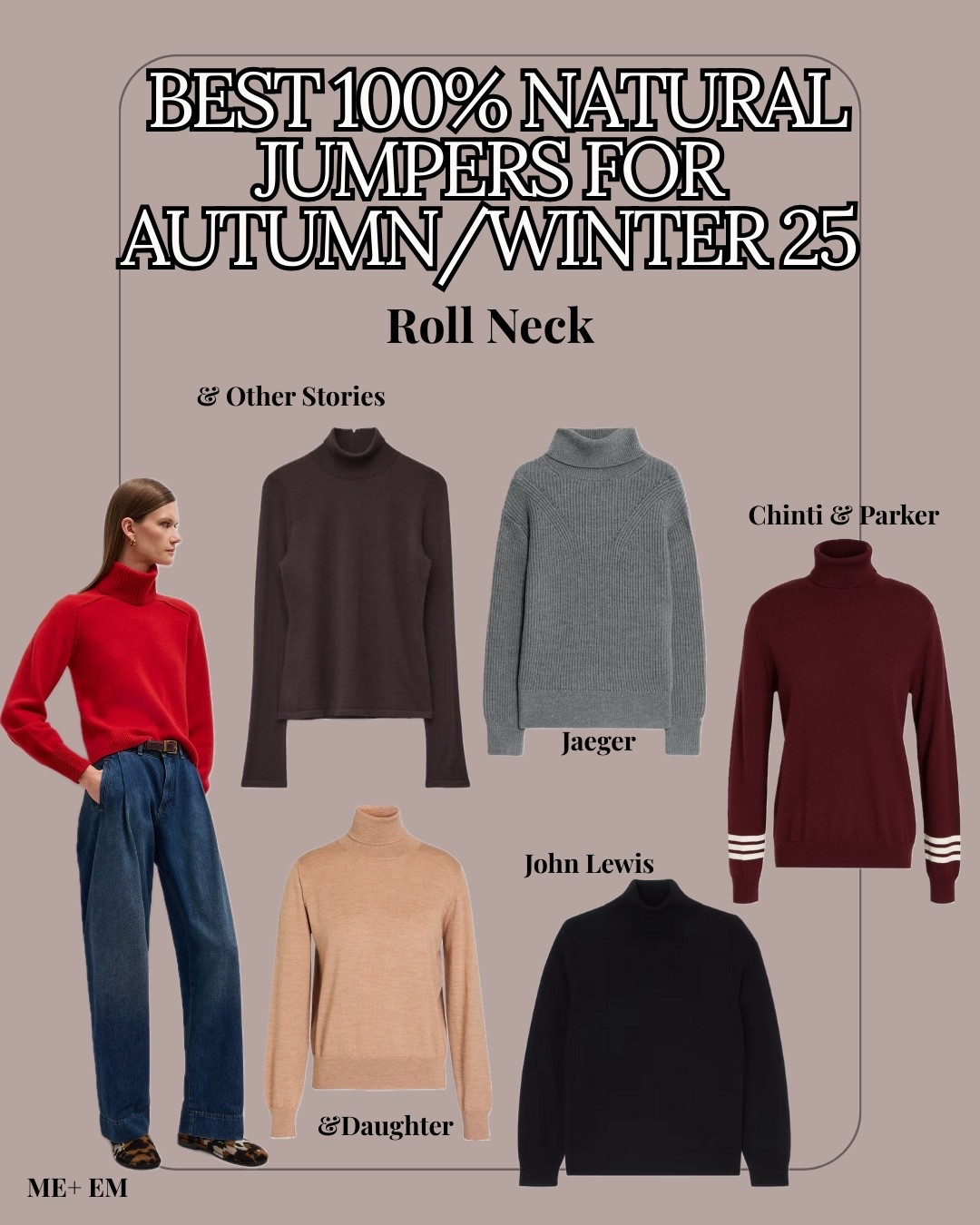 Best 100% Natural Jumpers for Autumn/Winter 25

#LTKeurope #LTKFashionMonth #LTKautumn