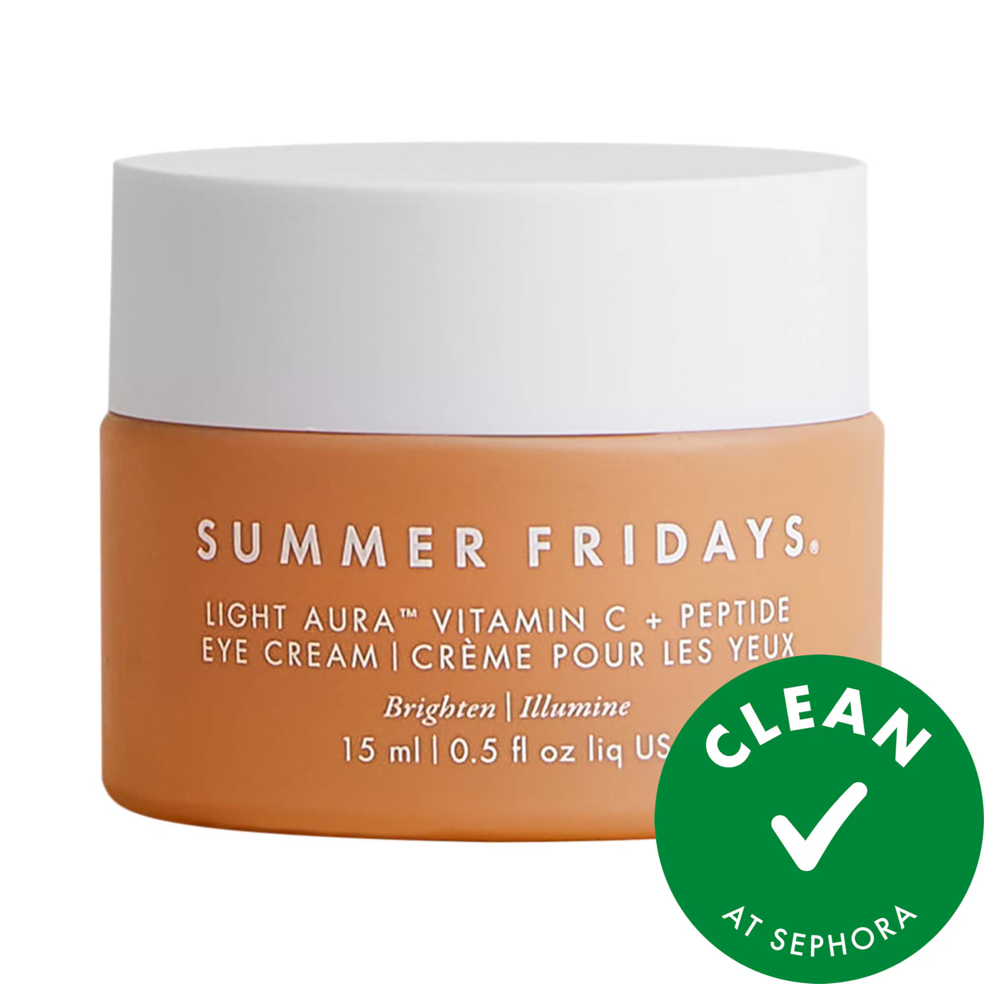 Summer Fridays Light Aura Vitamin C + Peptide Eye Cream .5 oz/ 15 mL | Sephora (US)