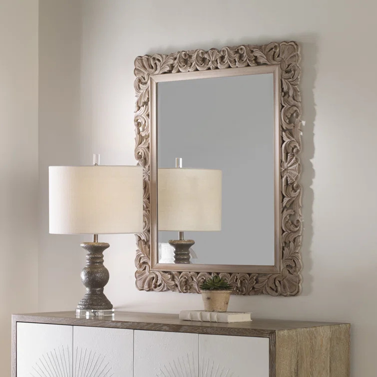 Schmeling Rectangle Metal Wall Mirror | Wayfair North America