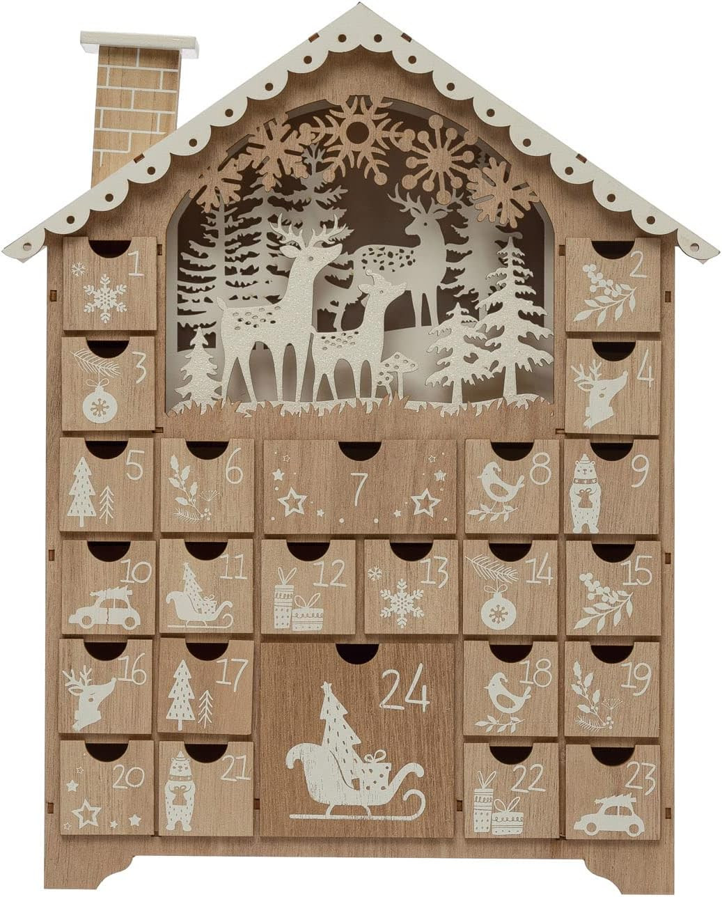 15 in Wood House Advent Calendar | Amazon (US)