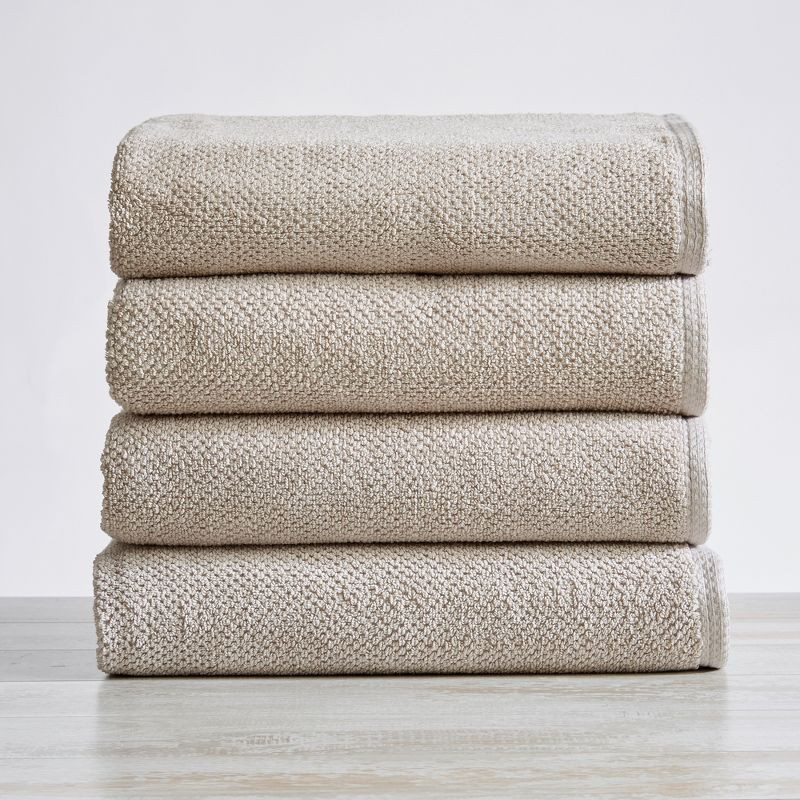 Great Bay Home Cotton Popcorn Textured Quick-Dry Towel Set | Target