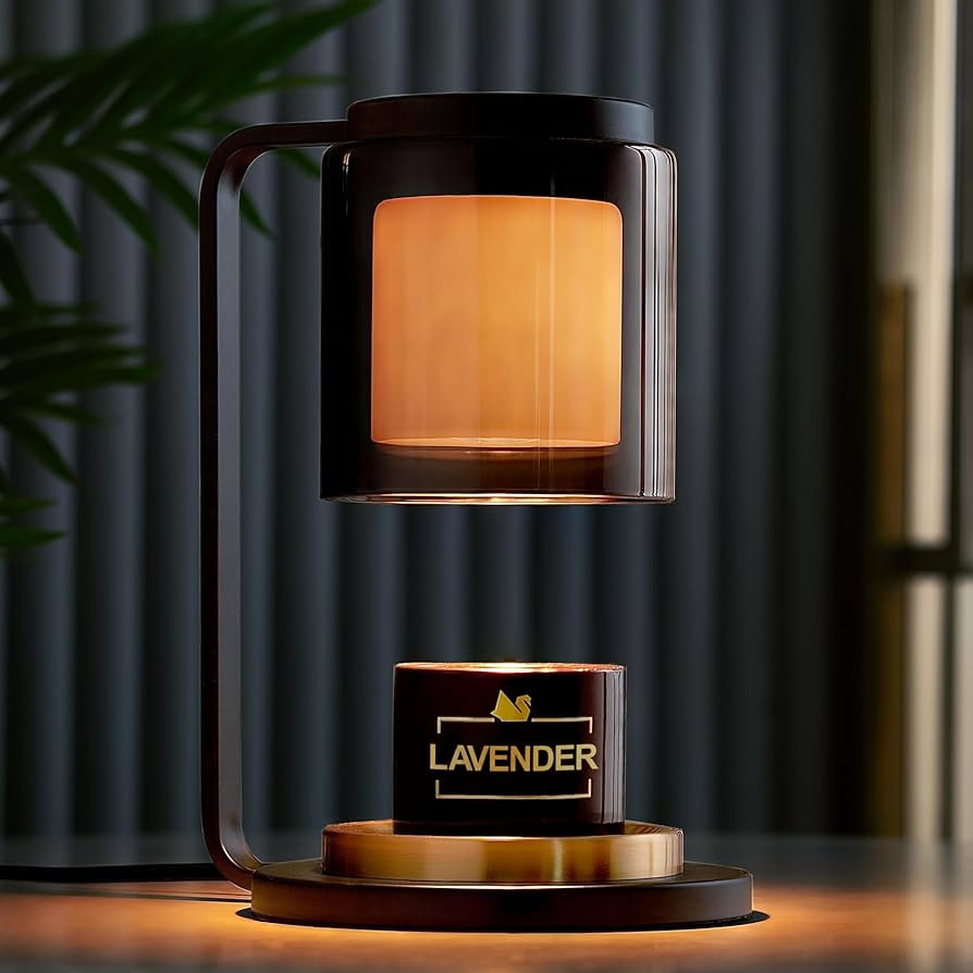 BABLO Candle Warmer Lamp with Timer and Dimmer (Lavender Candle Jar Included) - Stylish Candle Wa... | Amazon (US)
