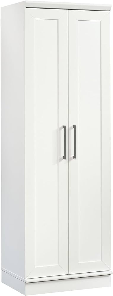 Sauder HomePlus Storage Cabinet/ Pantry cabinets, Soft White finish | Amazon (US)