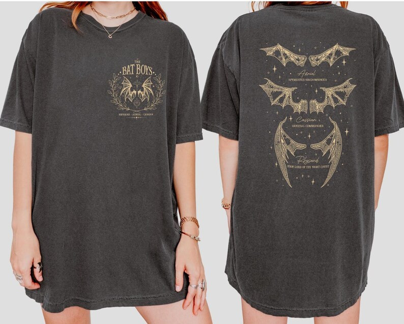 Comfort Colors® the Bat Boys Comfort Color Shirt, the Bat Boys the Night Court Acotar Shirt, Aco... | Etsy (US)