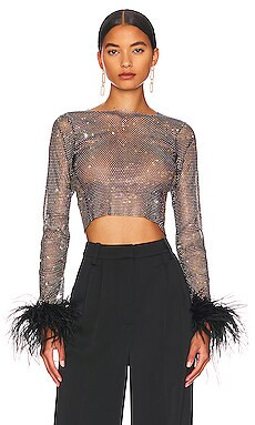 Feathers Top
                    
                    Santa Brands | Revolve Clothing (Global)