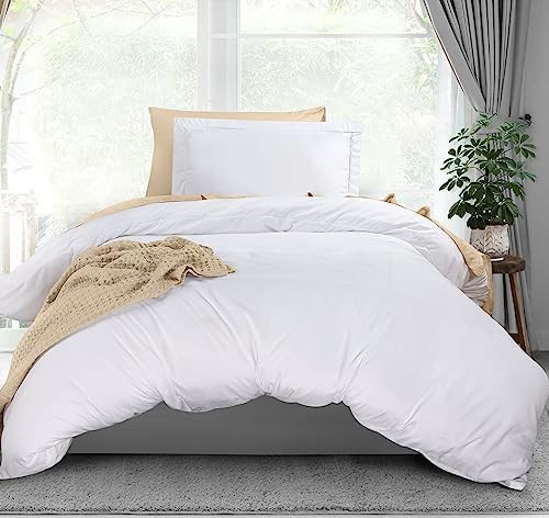 Utopia Bedding Duvet Cover Twin Size - 2 Piece with Zipper Closure - 1 Comforter Cover 68X90 Inch... | Amazon (US)