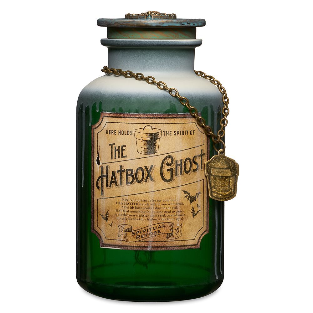 The Hatbox Ghost Host A Ghost Spirit Jar – The Haunted Mansion | shopDisney | shopDisney