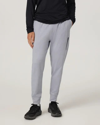 Vuori Sunday Performance Jogger Pants | Platinum Heather | XS, Size Extra Small | Vuori Clothing (US & Canada)