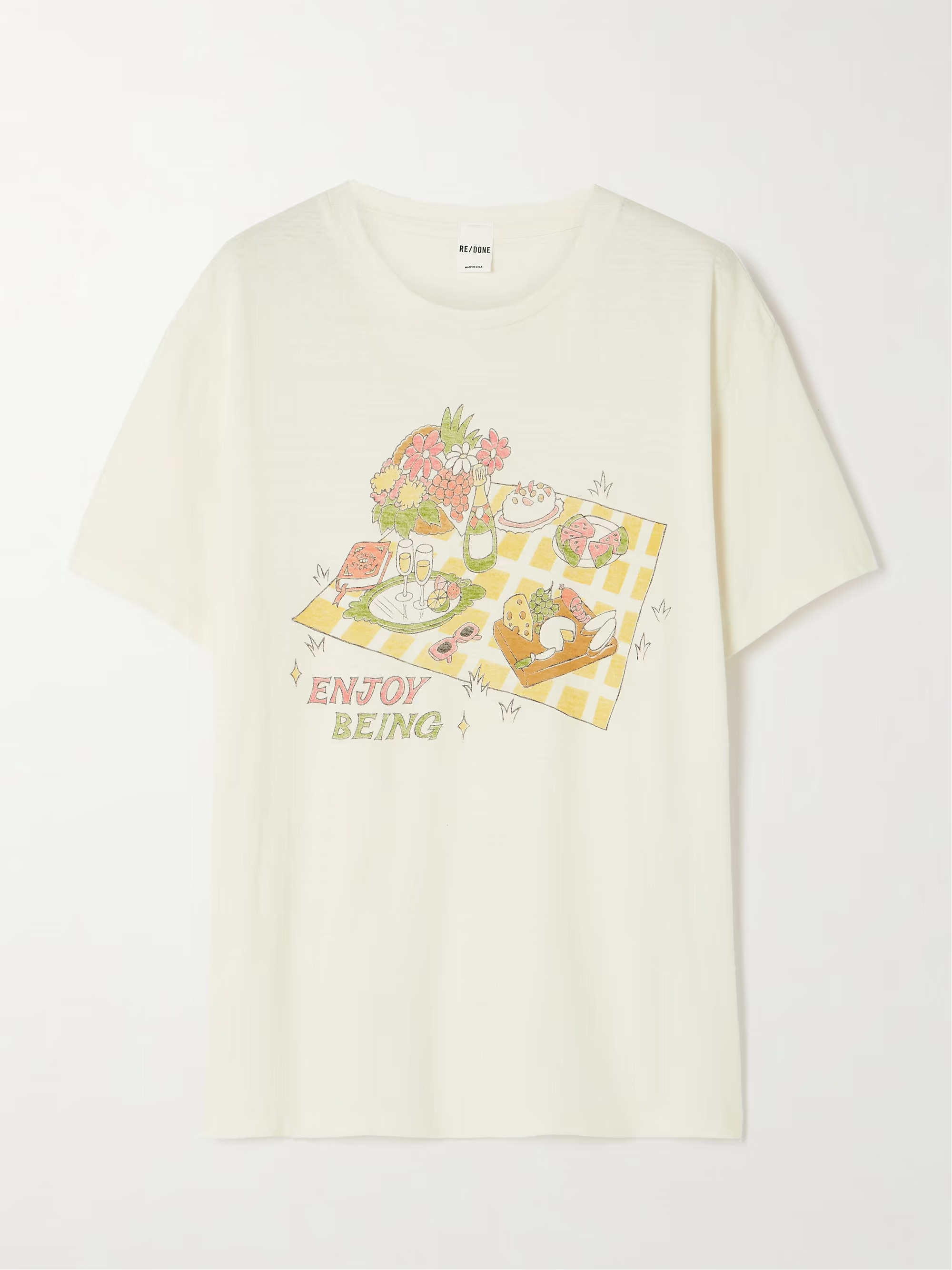 90s Easy Picnic cotton-jersey T-shirt | NET-A-PORTER (UK & EU)