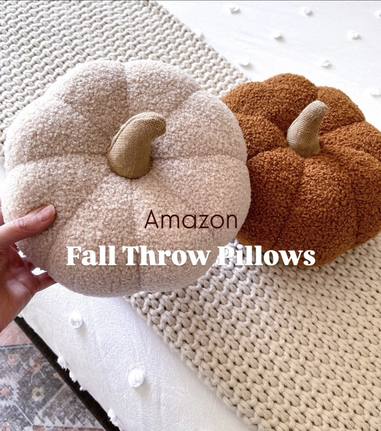 Adorable and budget-friendly fall throw cover pillows for under $10 from Amazon. 



Amazon fall decor, affordable fall decor, budget friendly fall decor, Amazon fall pillows, pumpkin pillows, pumpkin shaped pillows, Amazon fall decorations, fall decor on a budget #LTKautumn 

#LTKFindsUnder50 #LTKSeasonal #LTKHome #LTKSaleAlert