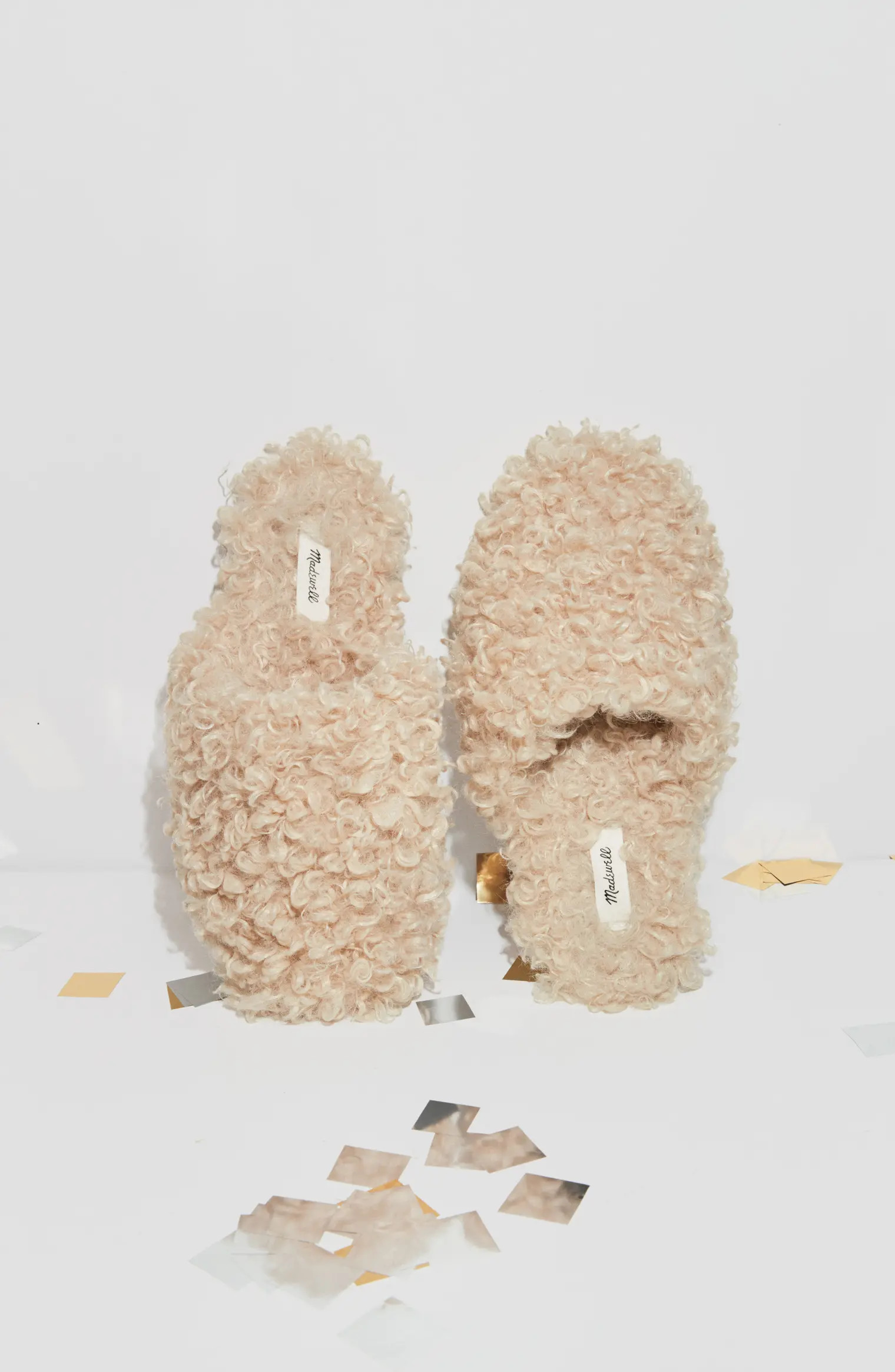 The Scuff Curly Faux Fur Slipper | Nordstrom