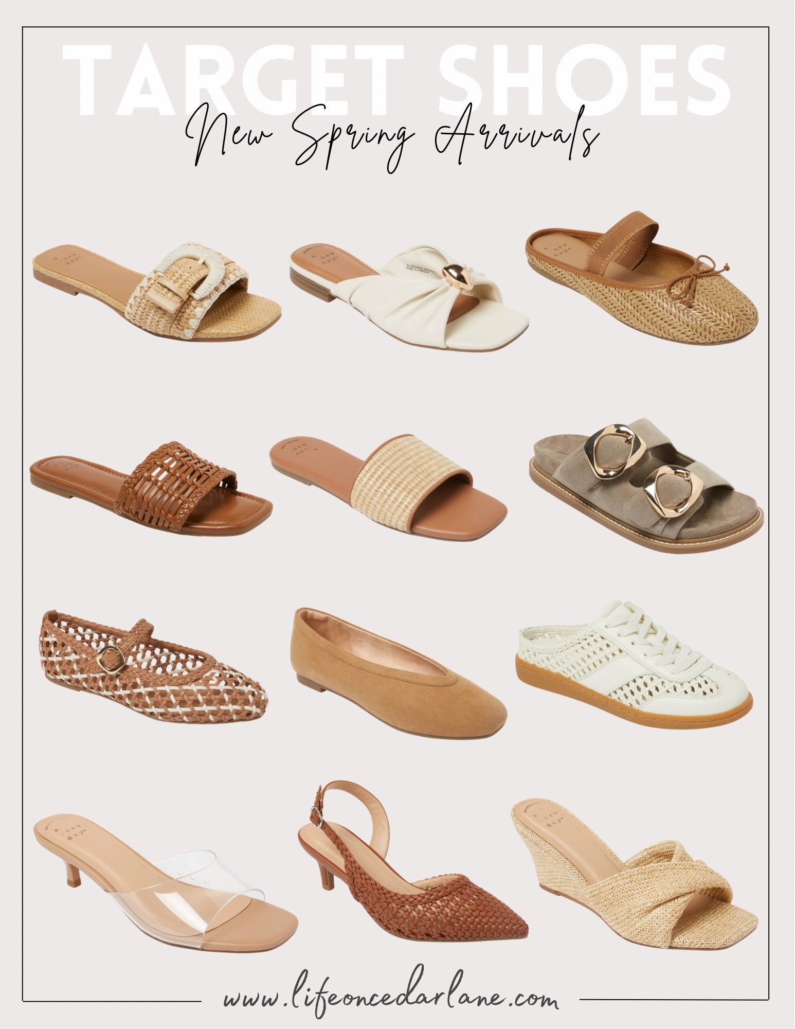 Target just dropped their new spring shoe collection and hall so cute! Designer vibes and all under $30!

#LTKSeasonal #LTKOver40 #LTKTravel