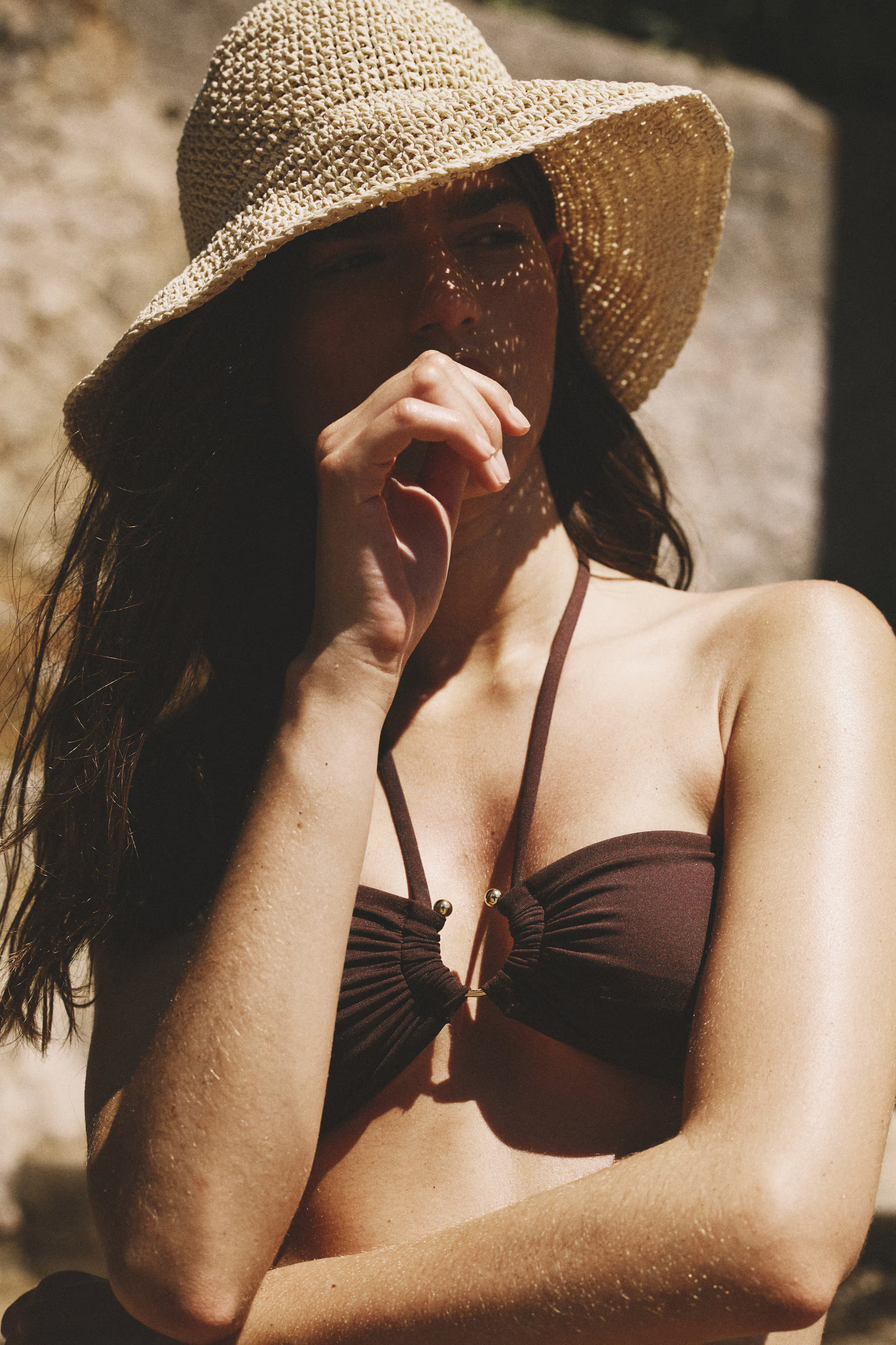 Wavy-brim Straw Hat | H&M (US + CA)
