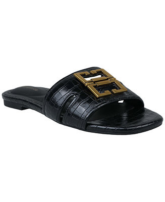 Giani Bernini Women's Ingridd Slide Flat Sandals, Macy's Exclusive - Macy's | Macy's