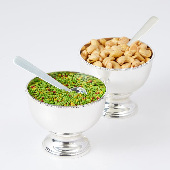 Celebration Beaded Serving Bowls, Set of 2 | Mark and Graham