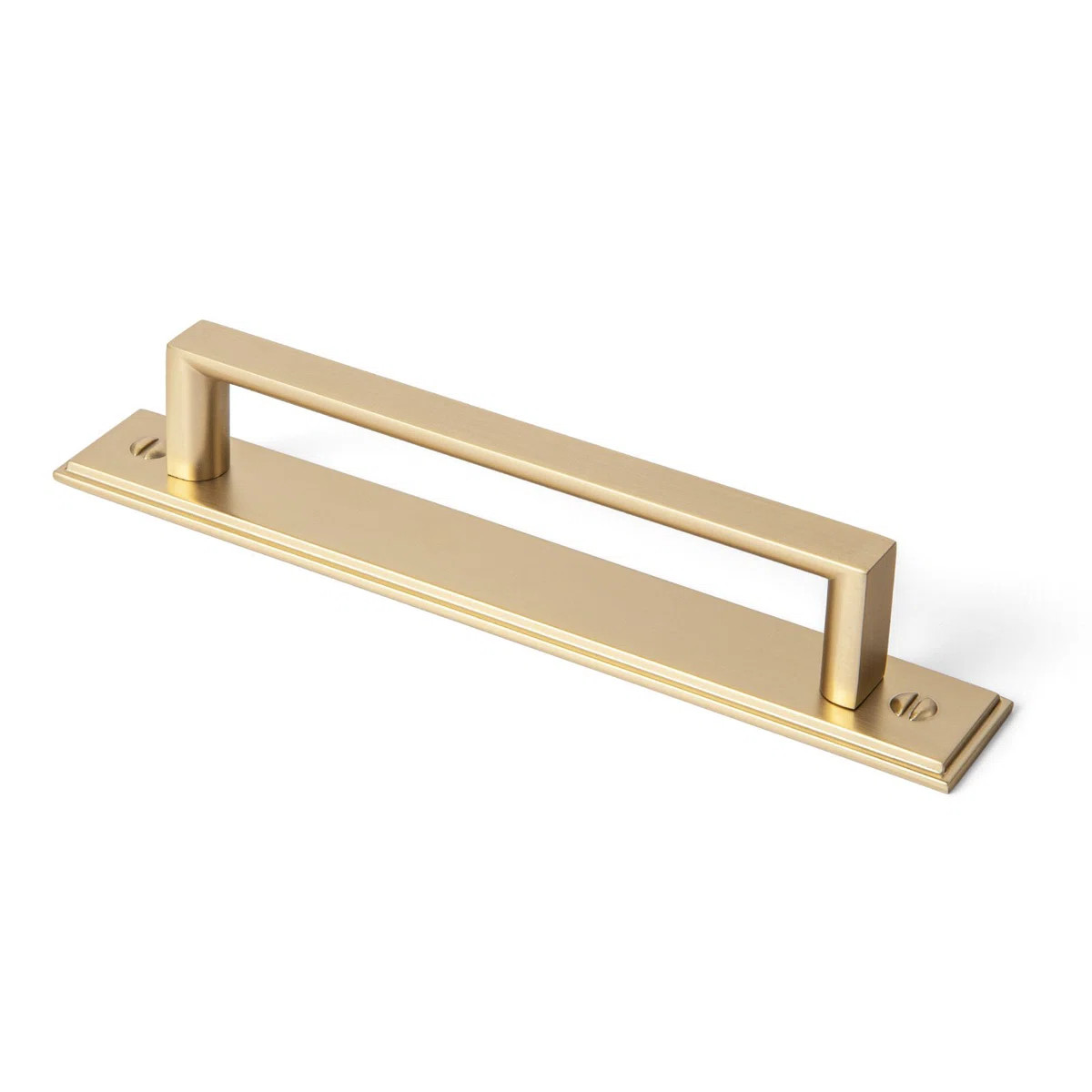 Bar Pull With Backplate Multipack (Set of 2) | Wayfair North America