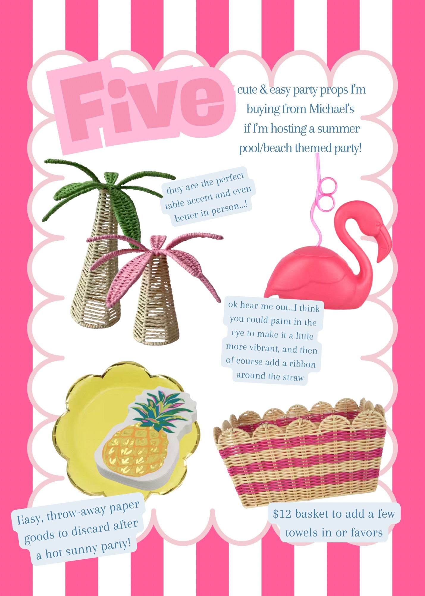 cute & easy party props I’m buying from Michael’s if I’m hosting a summer pool/beach themed party! 

#LTKKids #LTKParties #LTKFamily