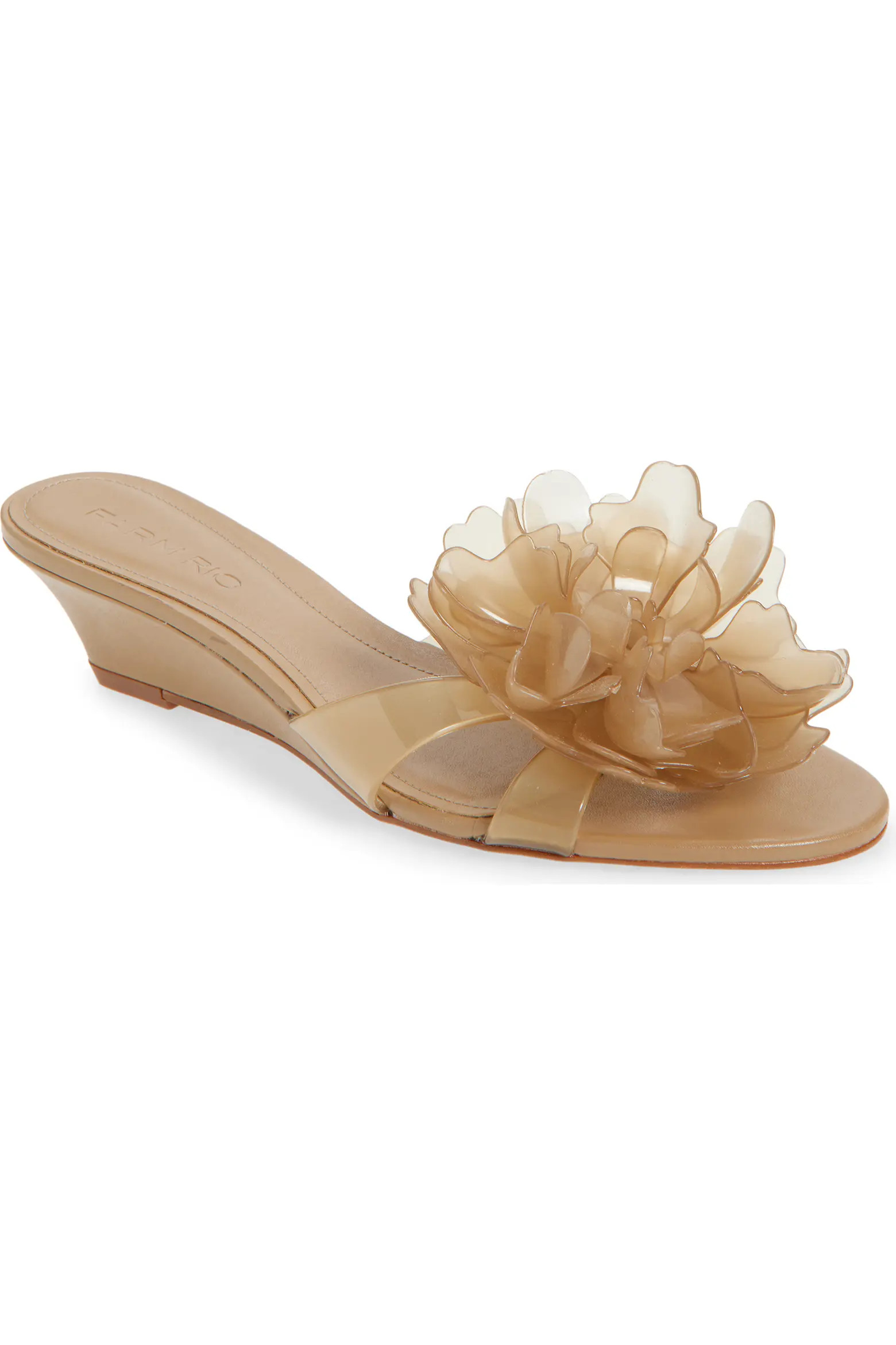 Flower Jelly Wedge Slide Sandal (Women) | Nordstrom | Nordstrom