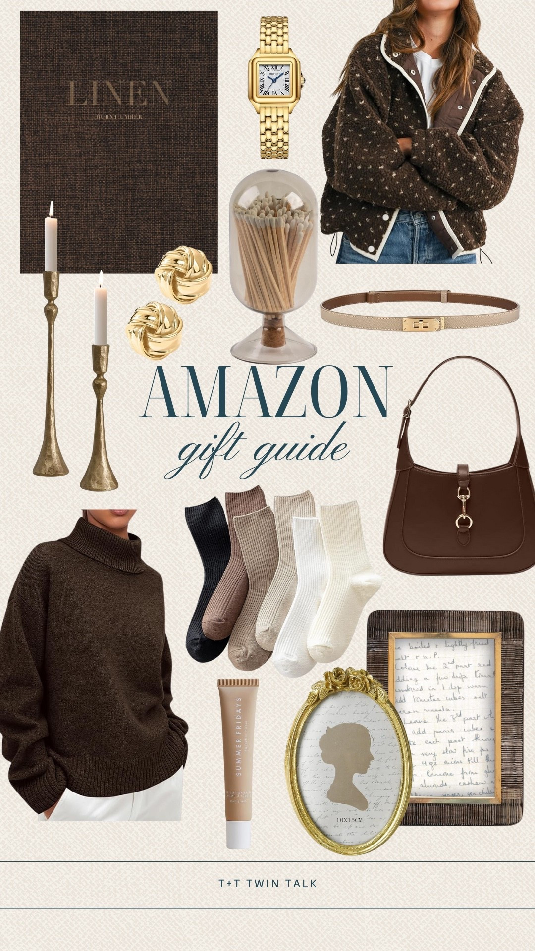 Amazon gift guide! Items that anyone would love to receive under the tree this holiday season! Coffee table book, new picture frames, and other home decor items to spruce up their place!  

#LTKHoliday #LTKSeasonal #LTKHome