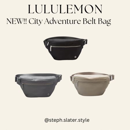 Lululemon new drop! Cory adventure belt bag. Travel. Casual. Mom style. Trendy. 

#LTKstyletip #LTKunder100 #LTKFind