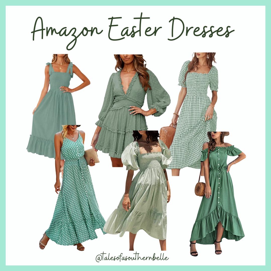 Green Easter dresses // spring dress | Amazon (US)
