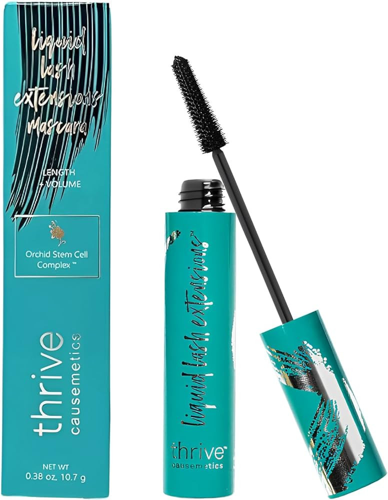 Thrive Mascara Liquid Lash Extensions, Natural Volumizing Lengthening Eye Makeup, Waterproof & Sm... | Amazon (US)