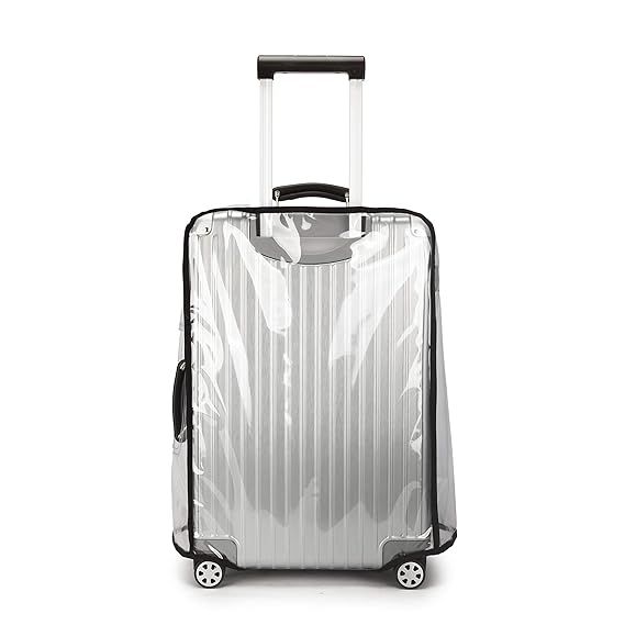 LERTREE Transparent PVC Luggage Cover Waterproof Trolley Suitcase Protective Cover Travel Case 20... | Amazon (US)