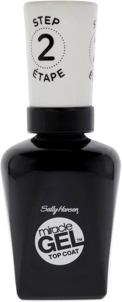 Sally Hansen Miracle Gel Nail Polish 101 Top Coat, 0.5 Fl Oz (Packaging May Vary) | Amazon (US)