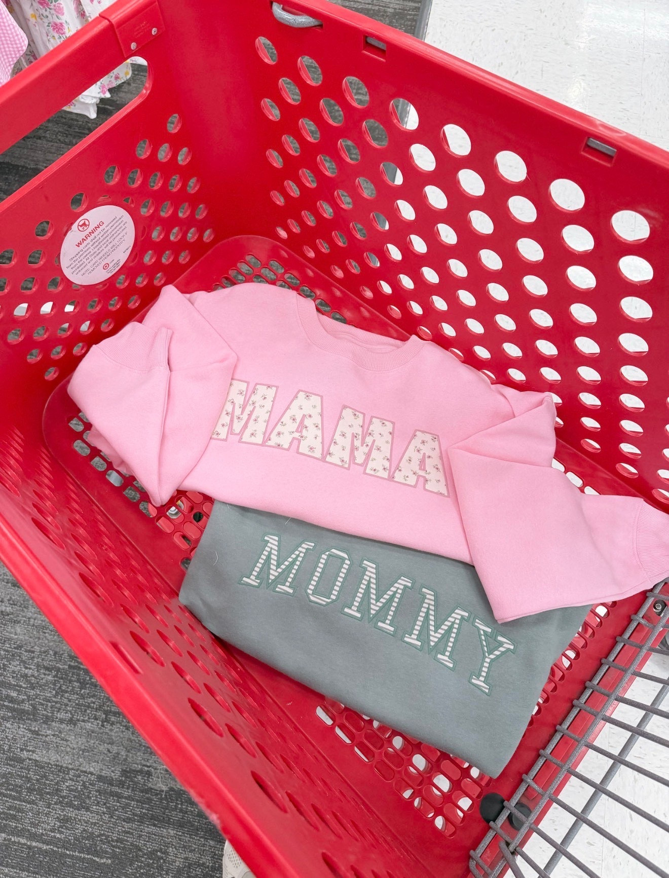Grayson Threads Mama and Mommy pullover sweatshirts at Target. $25 each! 

#LTKgrwm #LTKootd #LTKmomlife