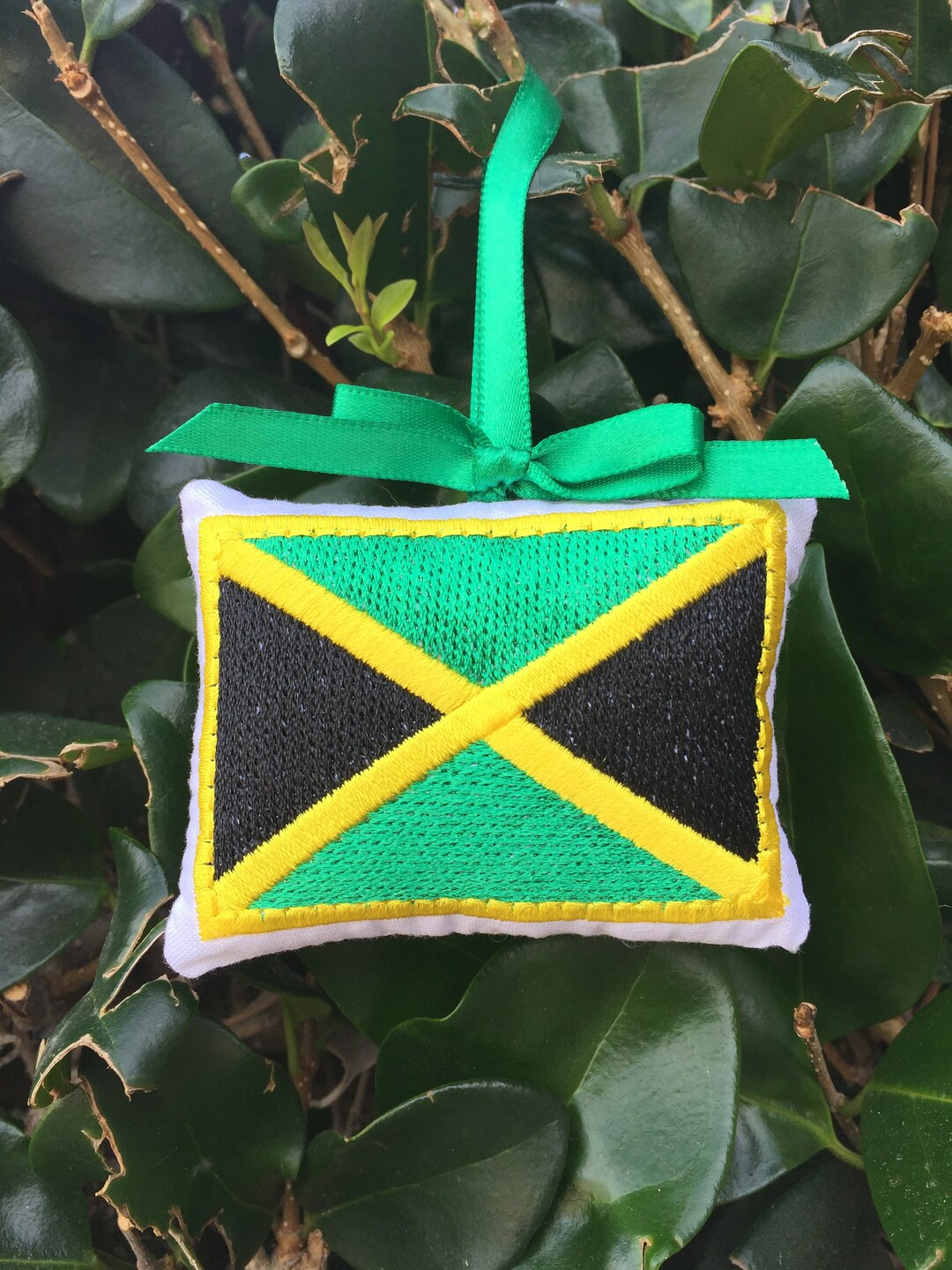 Jamaican Flag Christmas Ornament  - Gift Topper - Door Knob Hanger - Jamaica | Etsy (US)