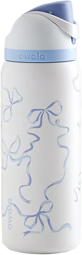 Owala Tied And True Blue Bows 32 Oz Freesip UO Exclusive | Amazon (US)