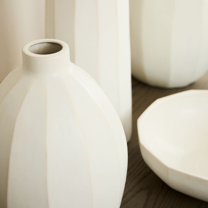 Veda Ceramic Vases | West Elm (US)