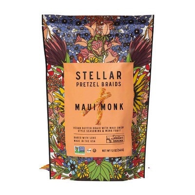 Stellar Snacks Maui Monk Pretzel Braid - 12oz | Target