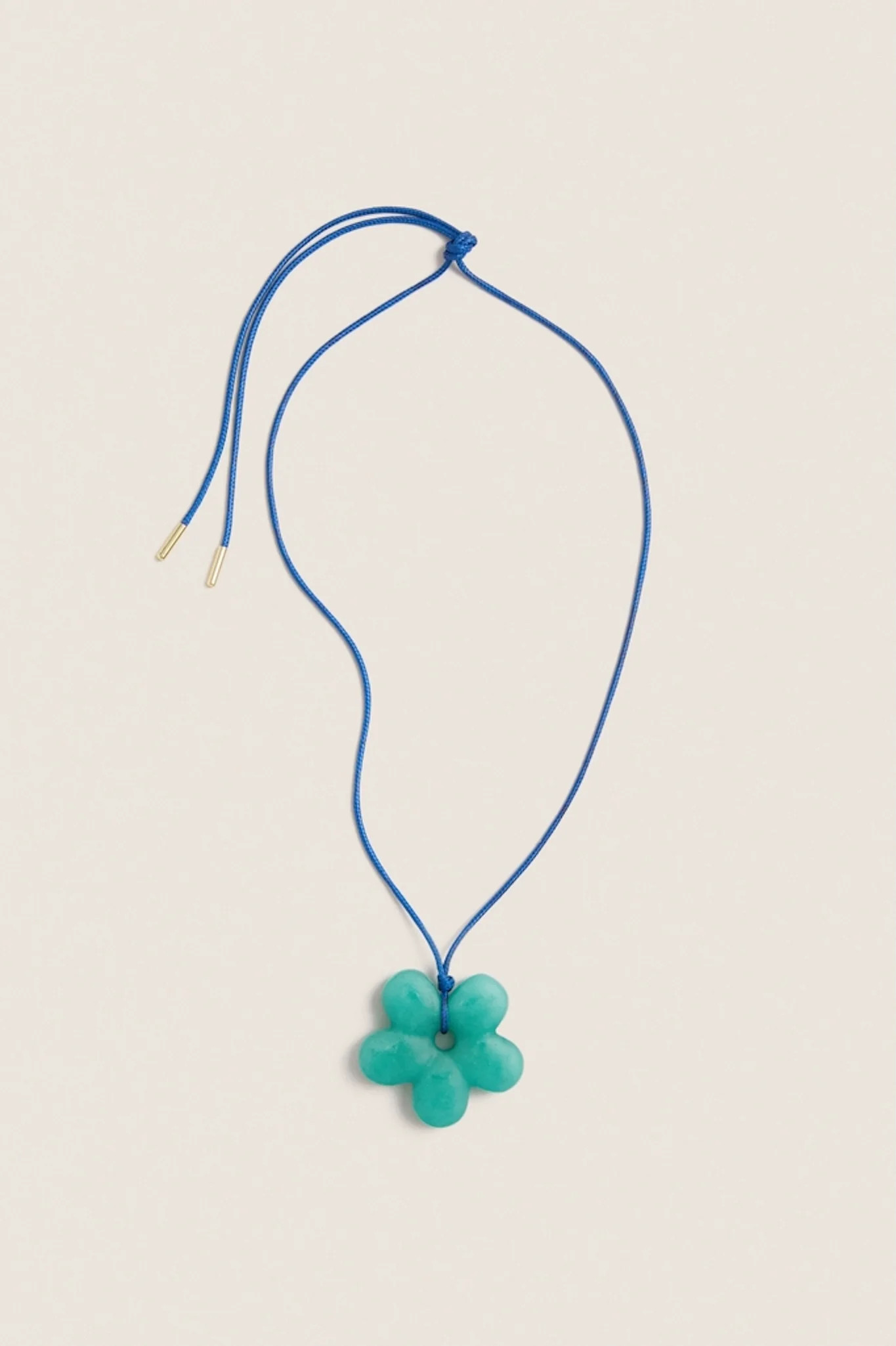 Jade Semi Precious Floral Amelie Necklace | Tuckernuck (US)