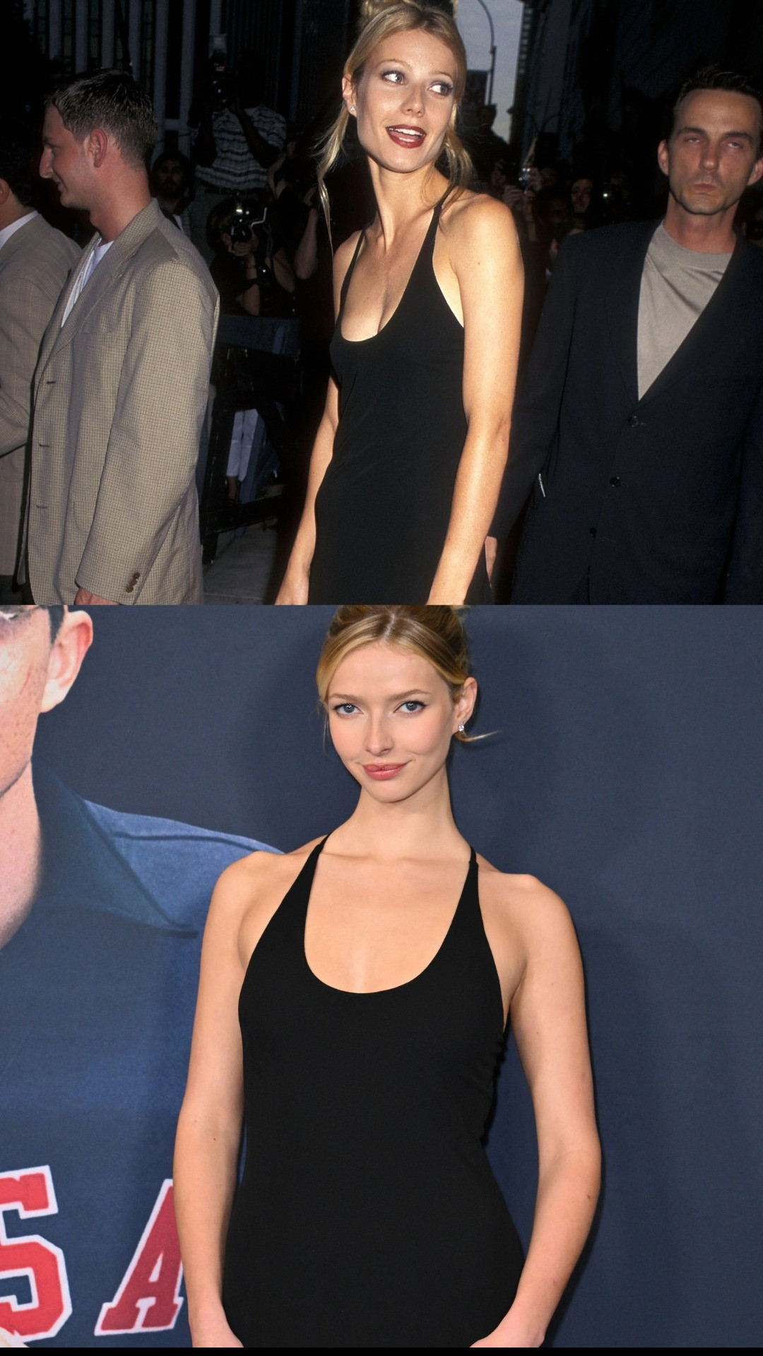 Apple Martin joined her mother, Gwyneth Paltrow, at the New York City premiere of "Marty Supreme," reviving the iconic black Calvin Klein dress Paltrow first wore to the 1996 premiere of "Emma." 

 #LTKgrwm #LTKootd