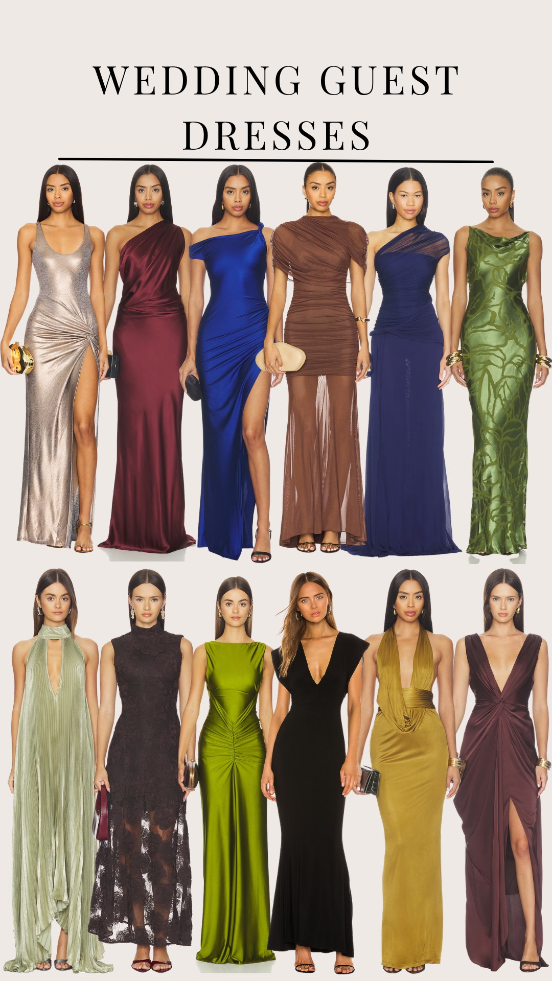 Fall wedding guest dresses I love! ✨🤎 🥂 

 #LTKootd #LTKSeasonal #LTKWedding