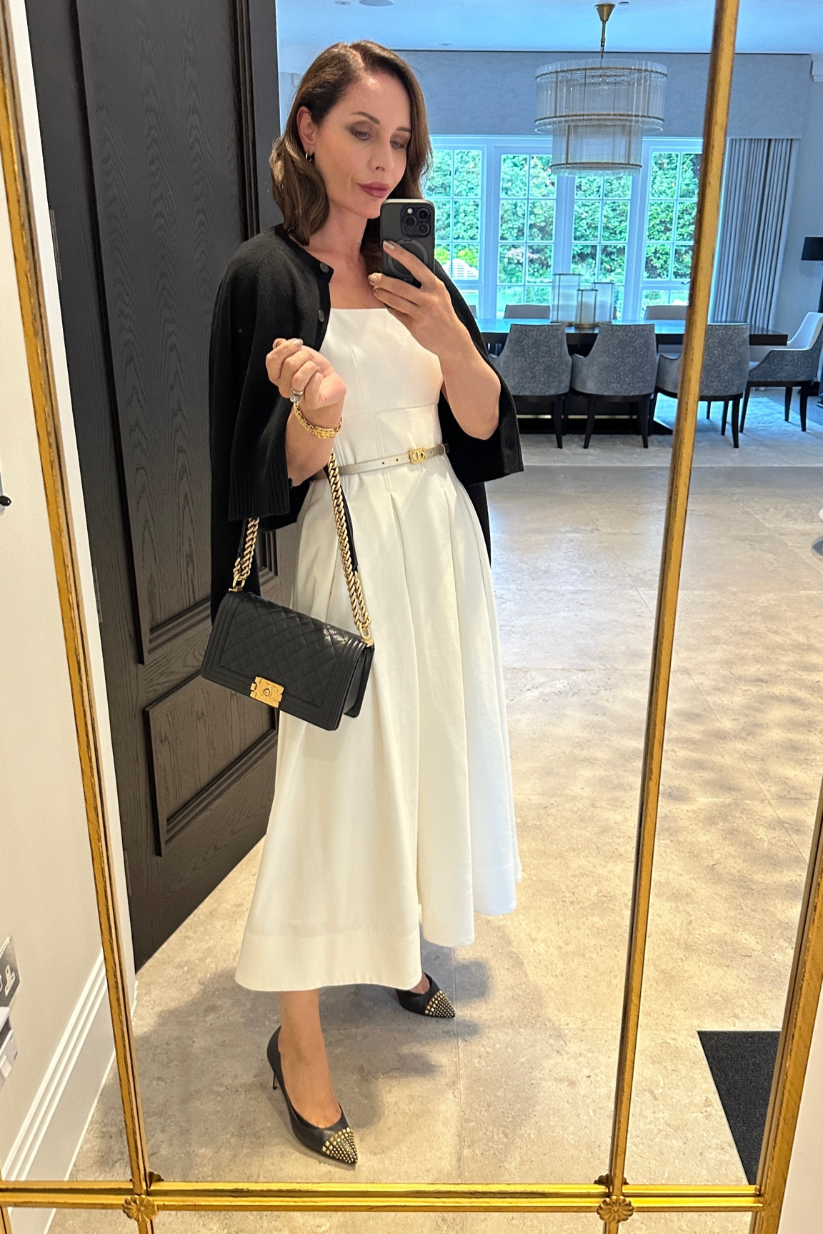 Dinner look I wore last night #monochromelook #whitedresd #cardiganlook

#LTKpartywear #LTKeurope #LTKautumn
