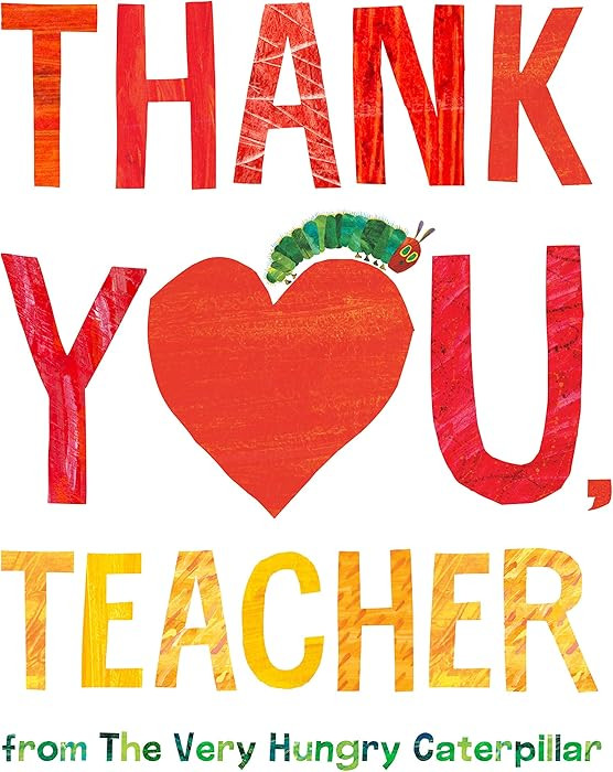 Thank You, Teacher from The Very Hungry Caterpillar | Amazon (US)