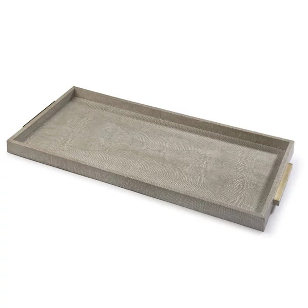 Rectangle Shagreen Boutique Tray | Lumens