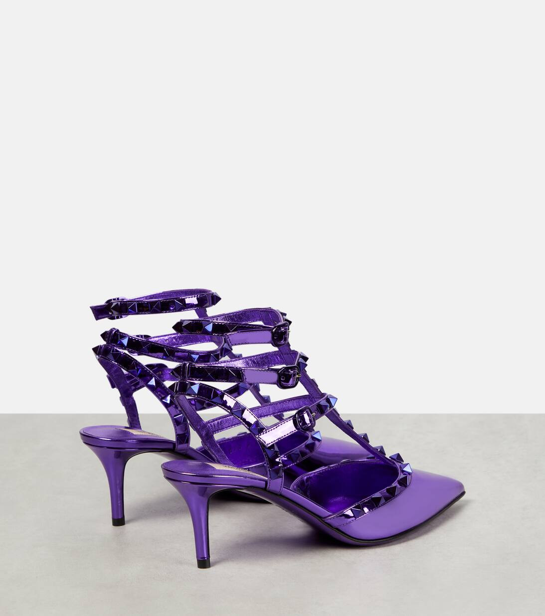 Rockstud patent leather pumps | Mytheresa (US/CA)