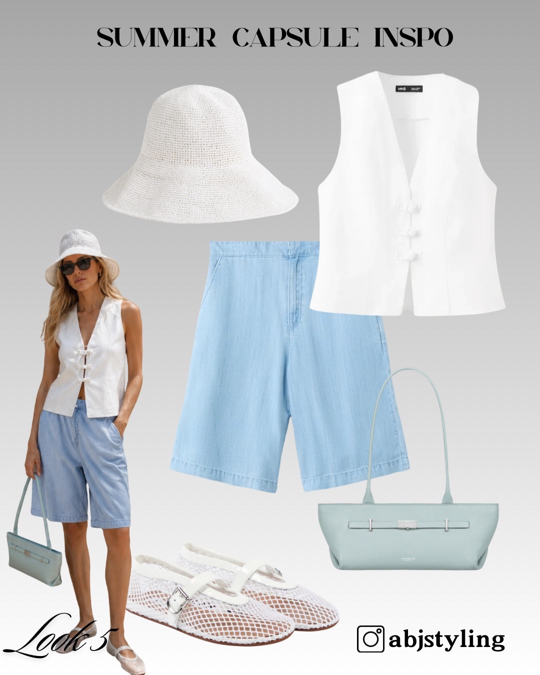 The outfit I’ll be reaching for all summer long.

A lightweight wrap-style top, relaxed Bermuda shorts, minimalist sandals, and a striped tote make this look feel fresh, effortless, and vacation-ready. The perfect combination of comfort and style.

Shop all the details through my links.

#LTKuk #LTKsummer #LTKstyletip